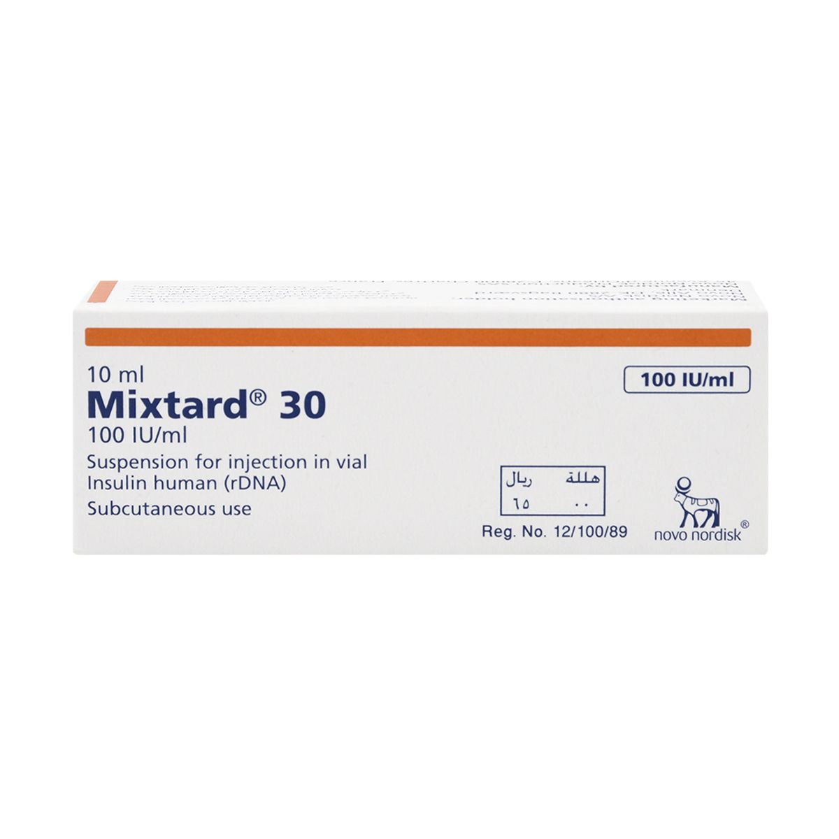 MIXTARD Mixtard 30 HM 100IU/ML Vial 10