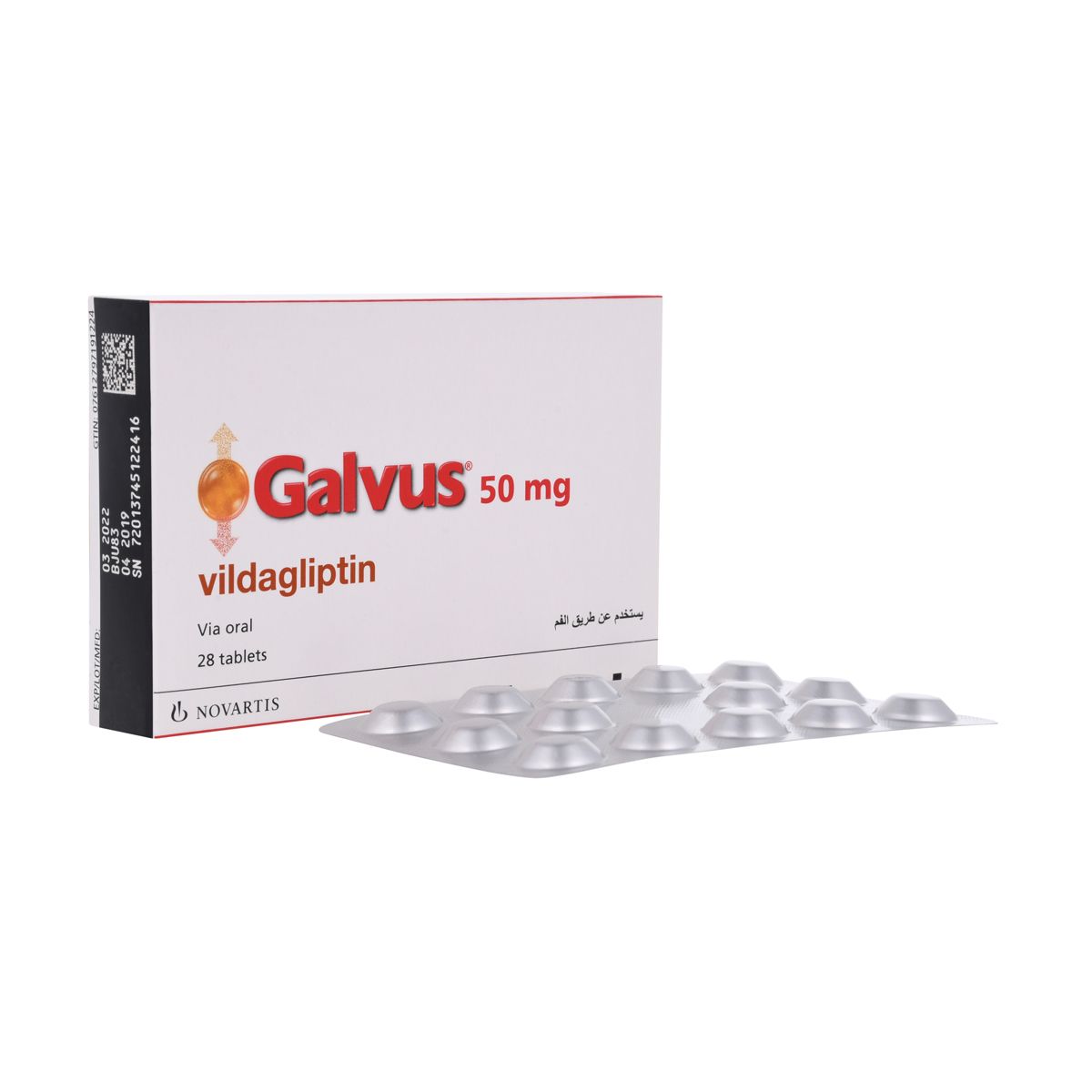 Galvus 50mg 28 Tab