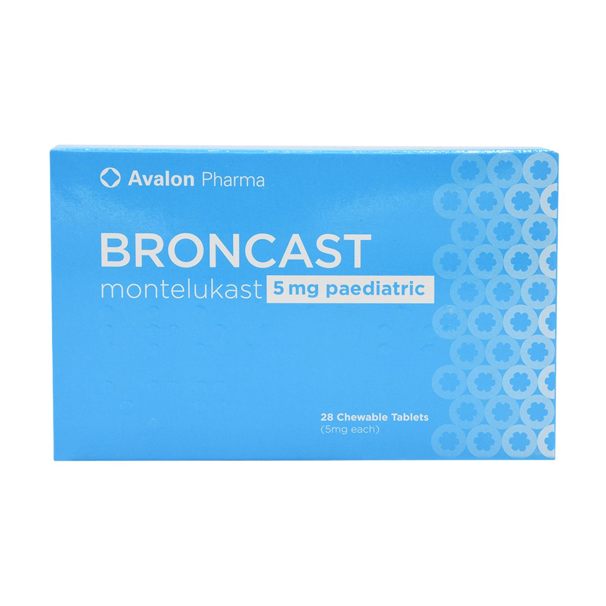BRONCAST Broncast 5 mg paediatric chewa