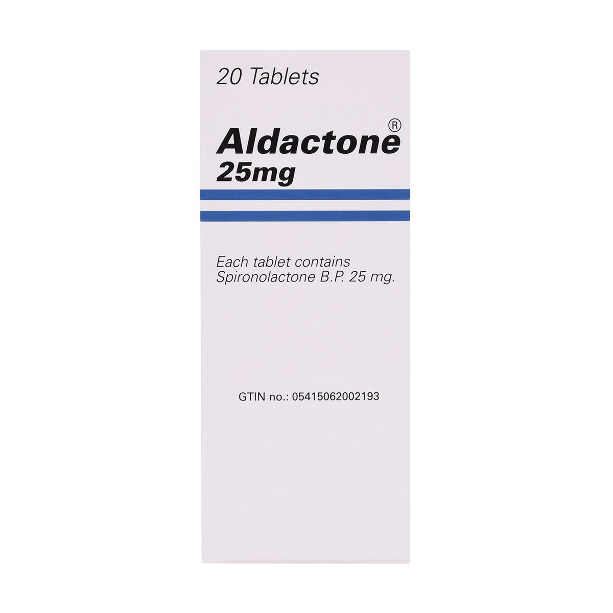 ALDACTONE 25 Mg 20 Tab