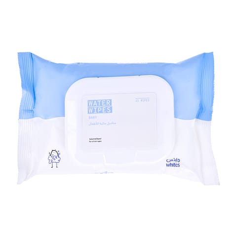 Water Baby Wipes for all Skin Types-25 wipes