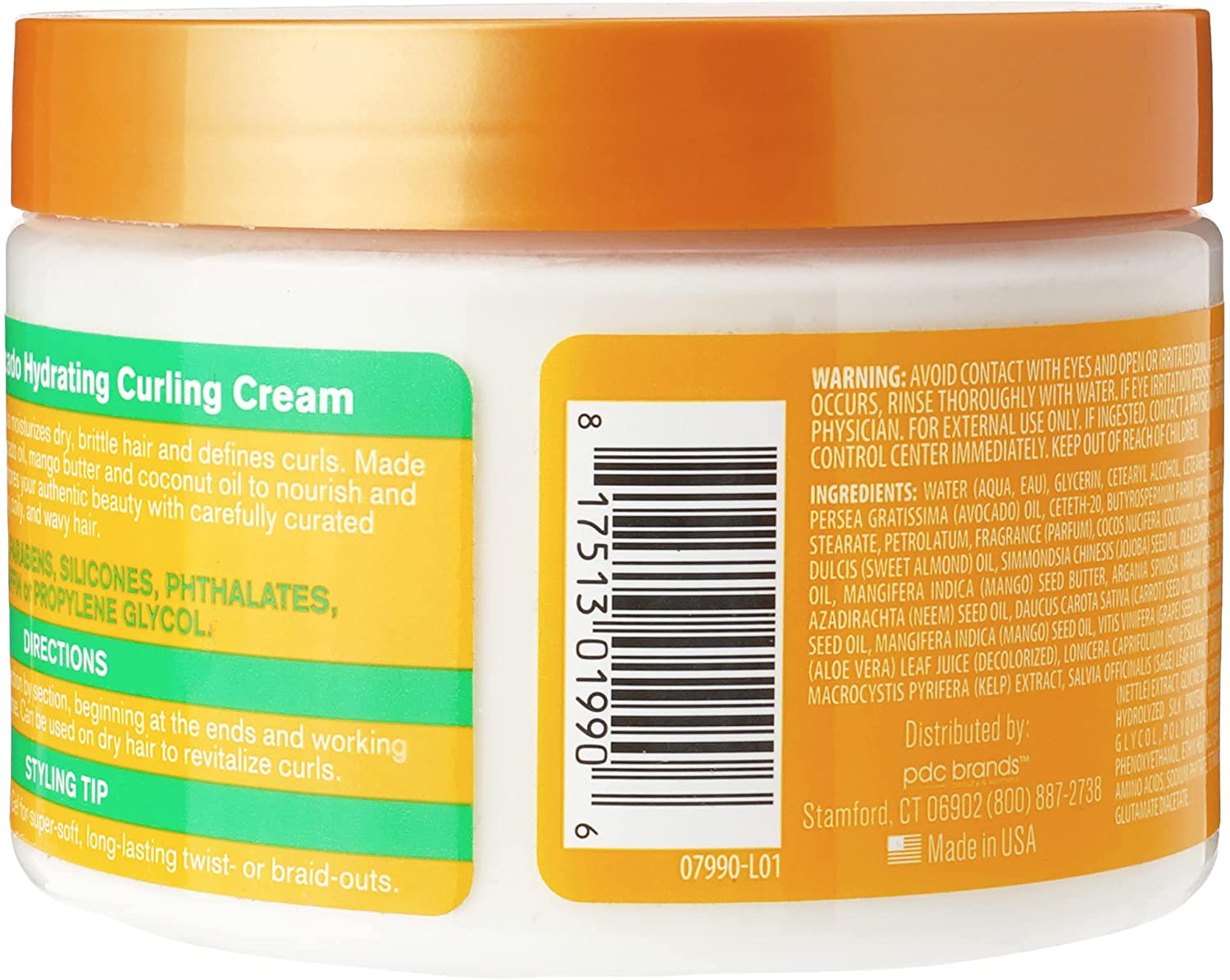 Avocado Hydrating Curling Cream 340g