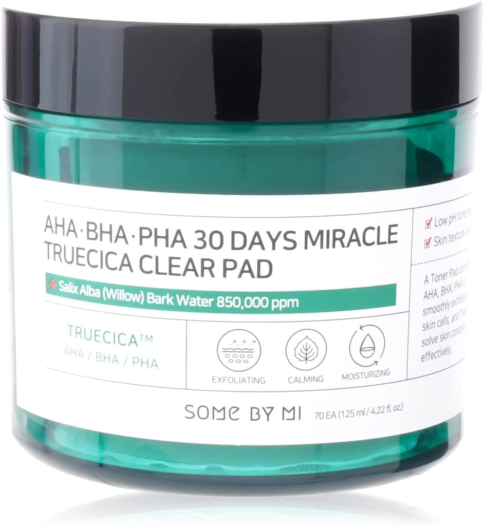 SOME BY MI AHA.BHA.PHA 30 Days Miracle Truecica Clear Pad 125 Ml