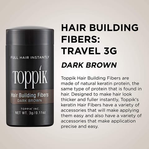 Hair Building Fibers-Black 12G