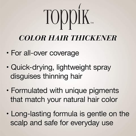 TOPPIK Hair Building Fibers, Light Brown - 12g