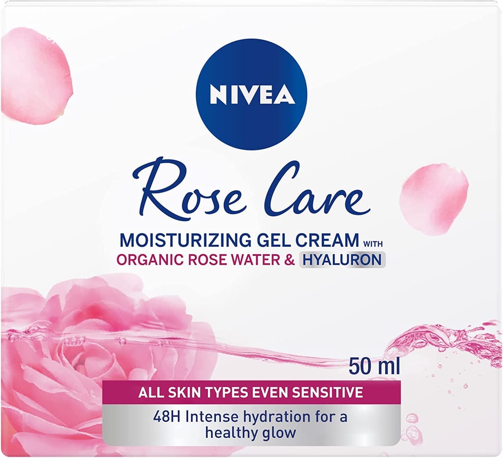 NIVEA ROSE CARE MOISTURIZING GEL CREAM 50 ml