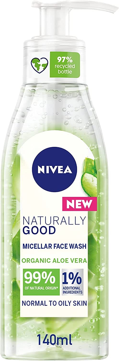 Nivea Micellar Face Wash Aloe Vera 140ml