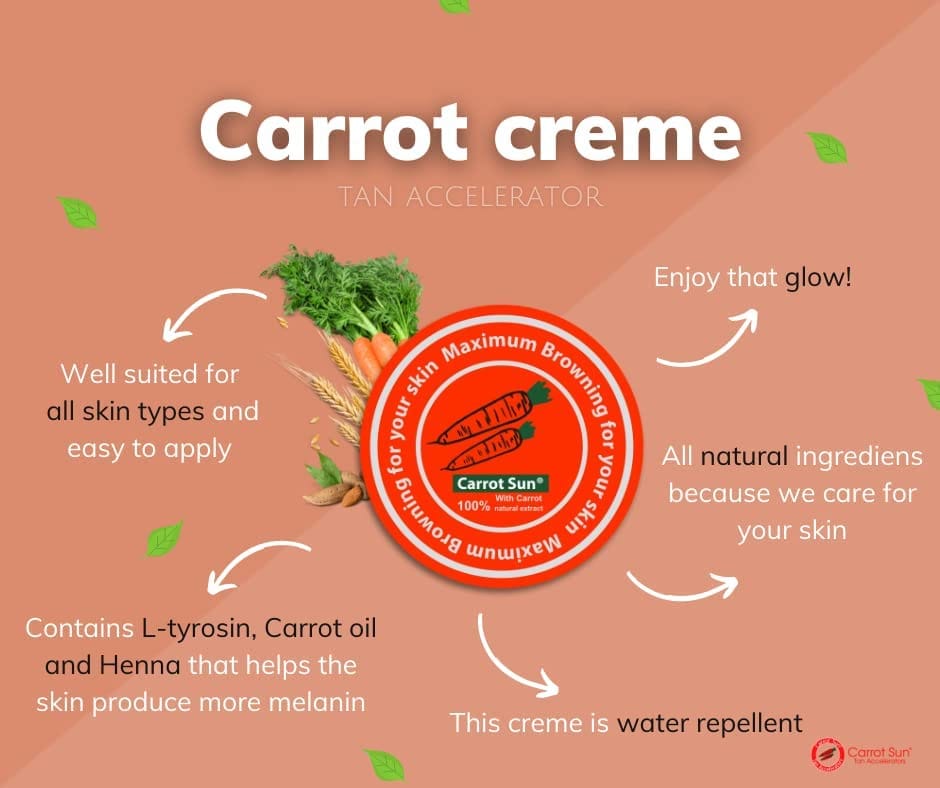 Carrot Sun Tan ACC Cream Carrot 350ML