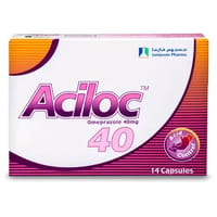 Aciloc 40 mg Capsule 14pcs