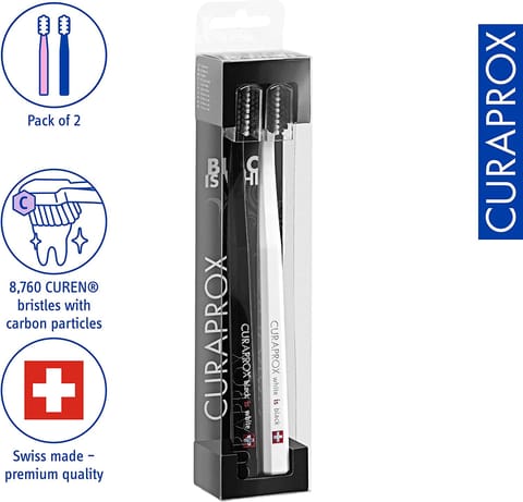 360° Advanced Optic White Manual Toothbrush