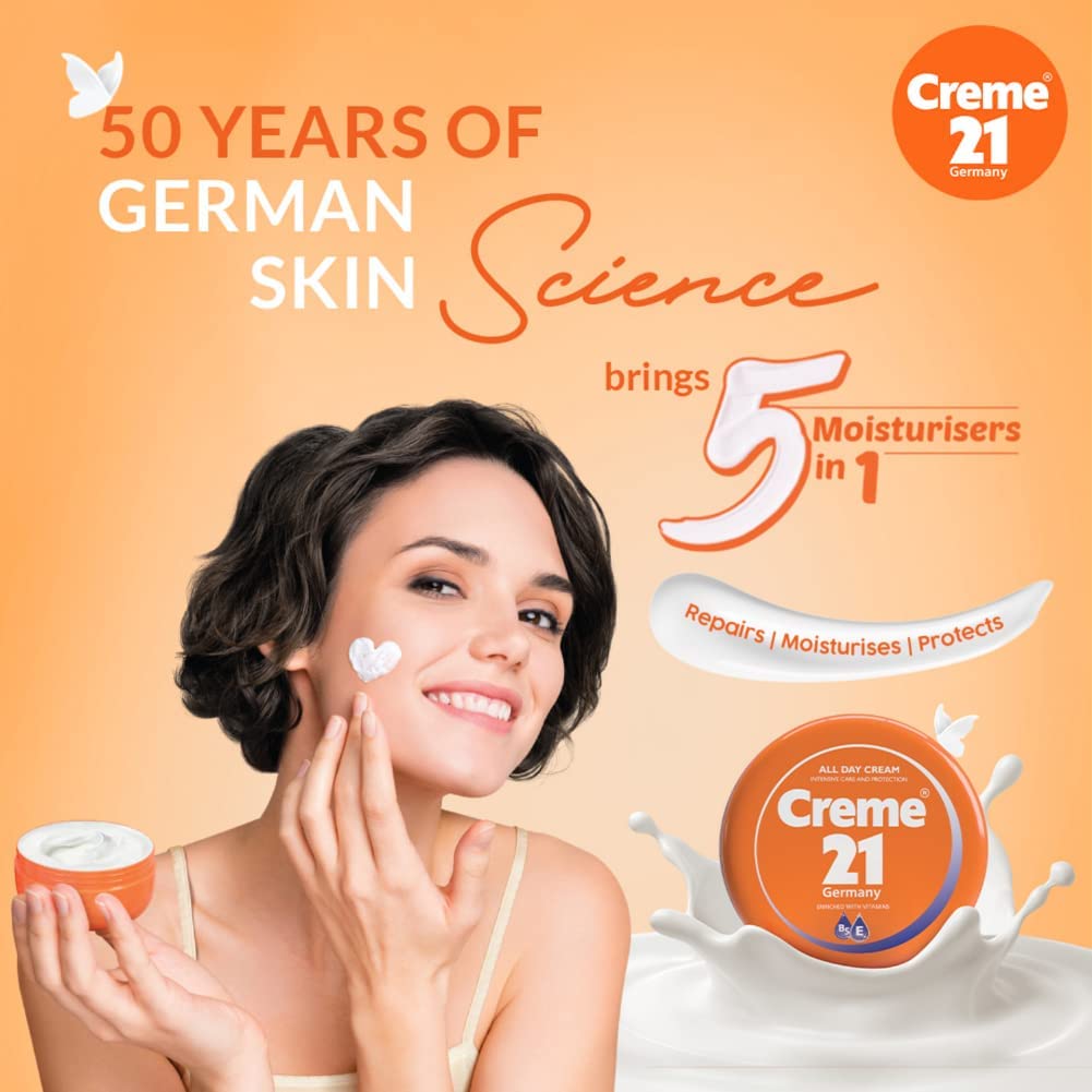 Creme 21, Classic, All Day Cream, With Pro-Vitamin B5 - 250 Ml