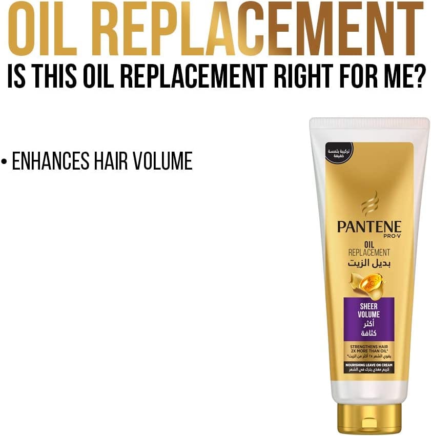 Pantene Oil Replacement Sheer Volume 350Ml