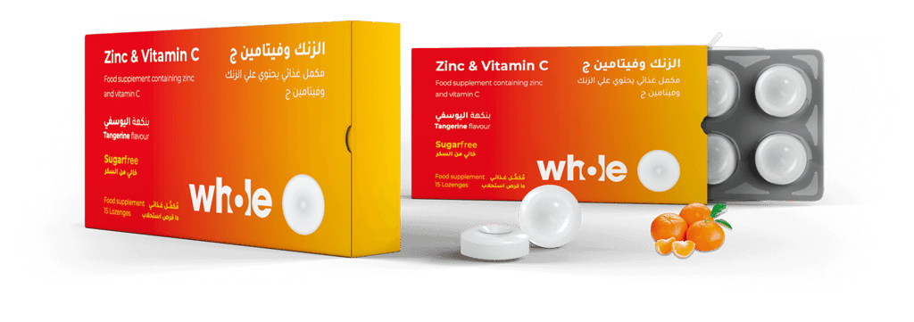 Whole Orange Kids Zinc&Vit.C 15 Lozenges