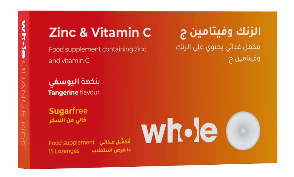 Whole Orange Kids Zinc&Vit.C 15 Lozenges