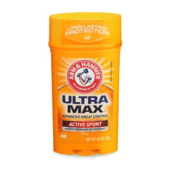 A&H UMAX DEODORANT ACTIVE SPORT SOLID WIDE 2.6oz/73GM