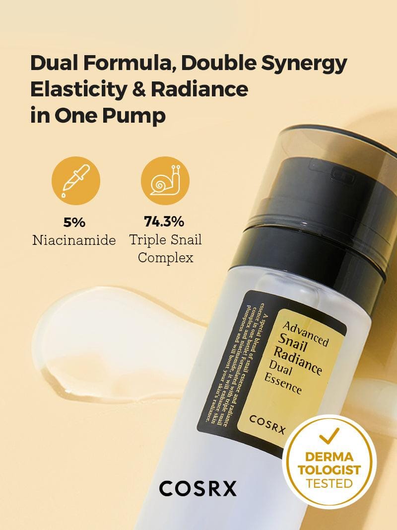 COSRX ADVANCED SNAIL RADIANCE DUAL ESSENCE