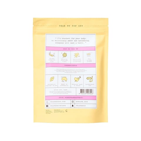 Fluff Face Scrub Brightening-Lemon