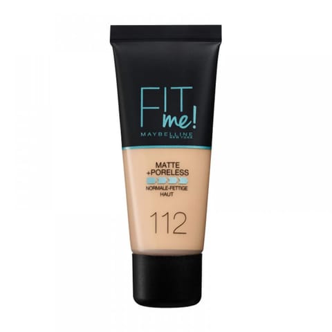 MB Fit Me Matte Poreless Foundation# 112