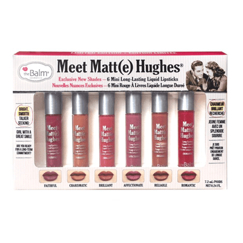 The Balm Set of 6 Mini Lipsticks - V07