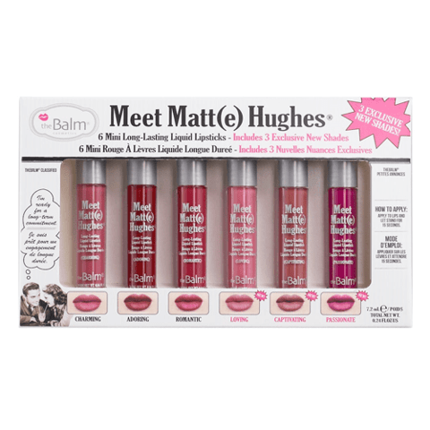 The Balm Set of 6 Mini Lipsticks - V07