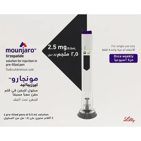 Mounjaro 2.5 Mg/0.5ml Pre-Filled Pen 4s
