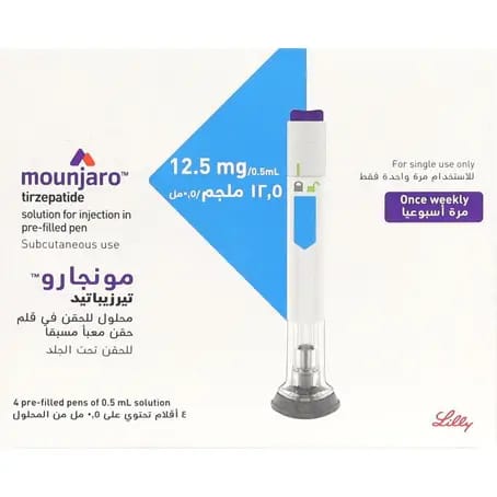 Mounjaro 12.5 Mg/0.5ml Pre-Filled Pen 4s