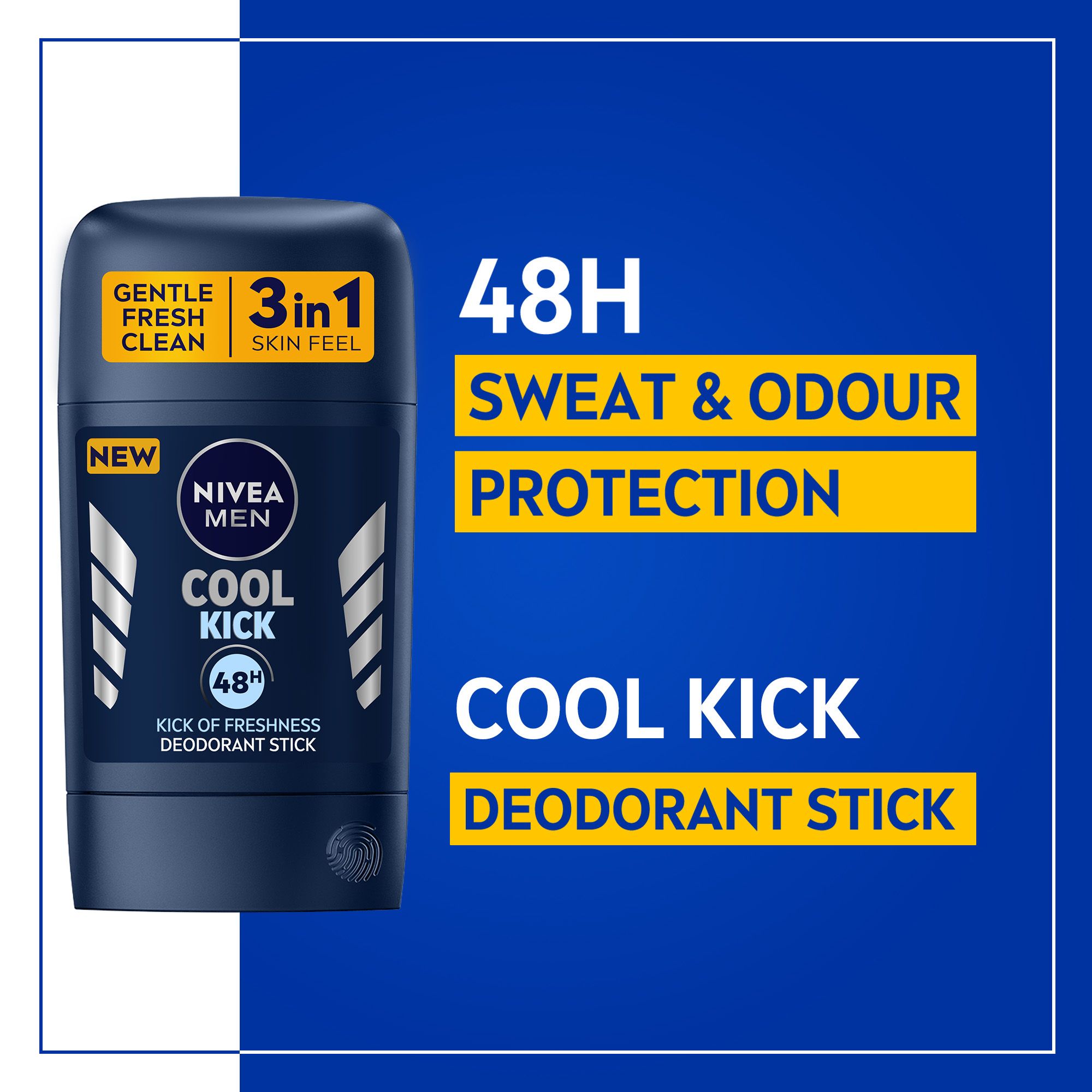 Nivea Men Deo Stick Cool Kick 50 Ml