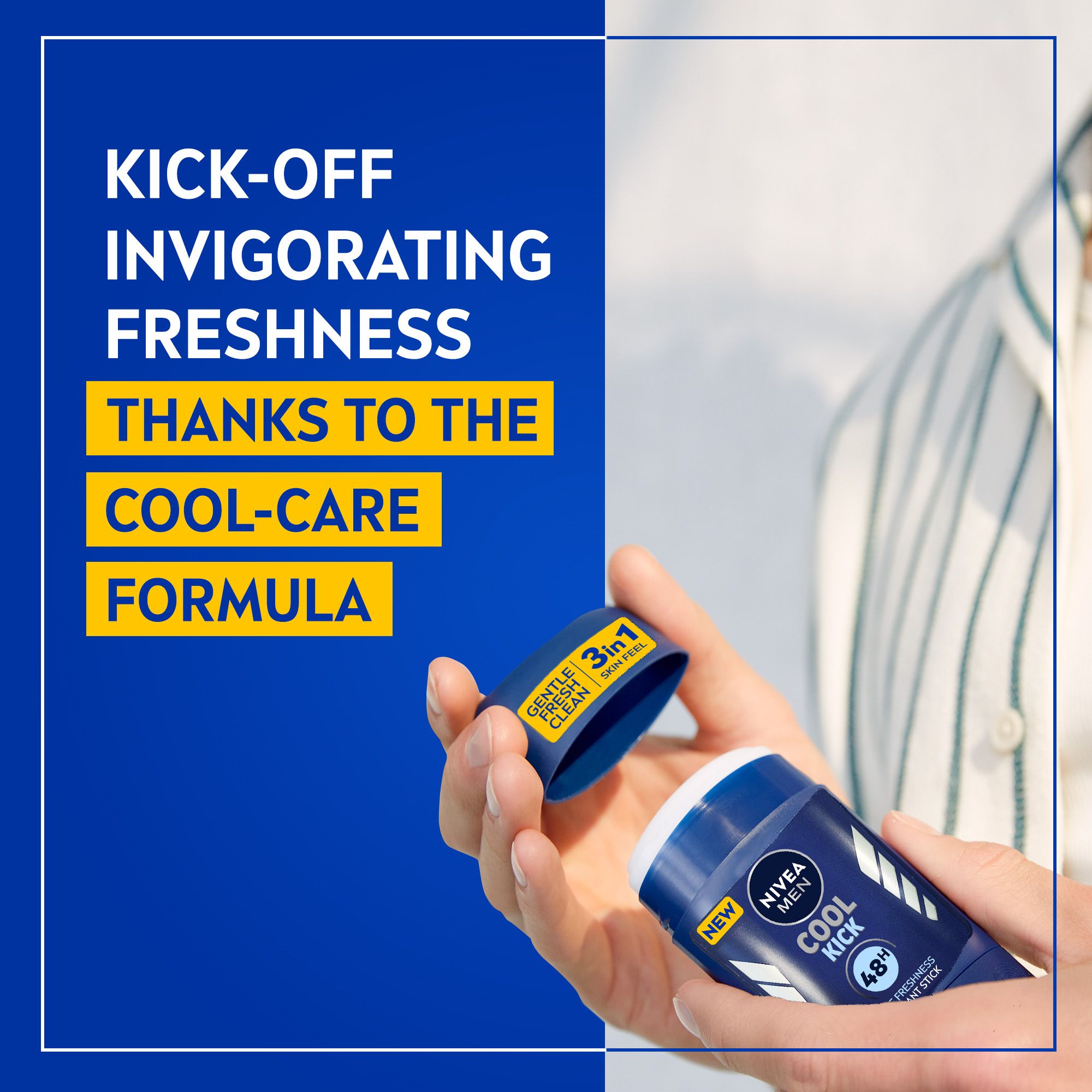 Nivea Men Deo Stick Cool Kick 50 Ml