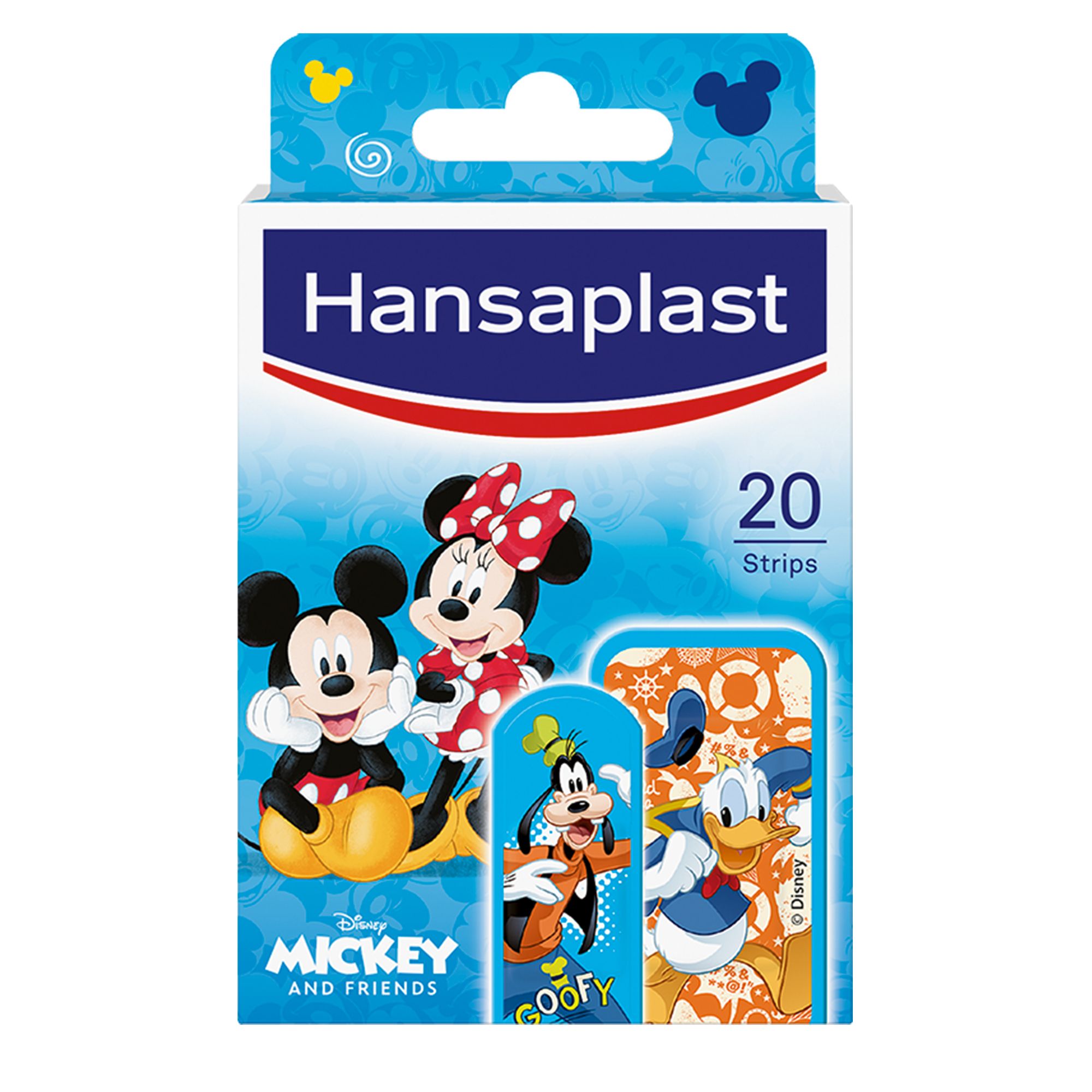Kids Disney Mickey&Friends 20 Plasters