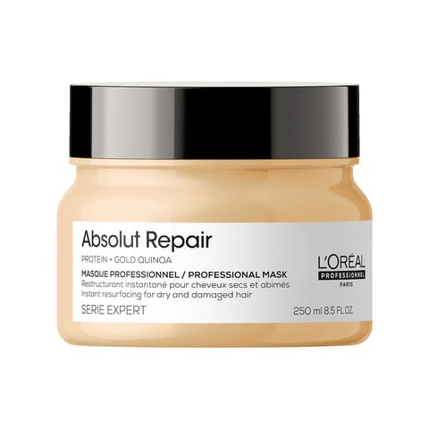 L’Oréal Professionnel Absolut Repair mask With Protein and Gold Quinoa for dry and damaged hair SERIE EXPERT 250ml