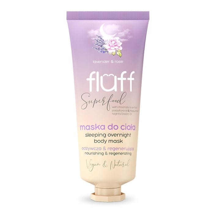 Fluff Body Mask Overnight With Lavender & Rose - 150 Ml