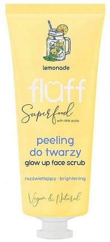 Fluff Face Scrub Brightening-Lemon
