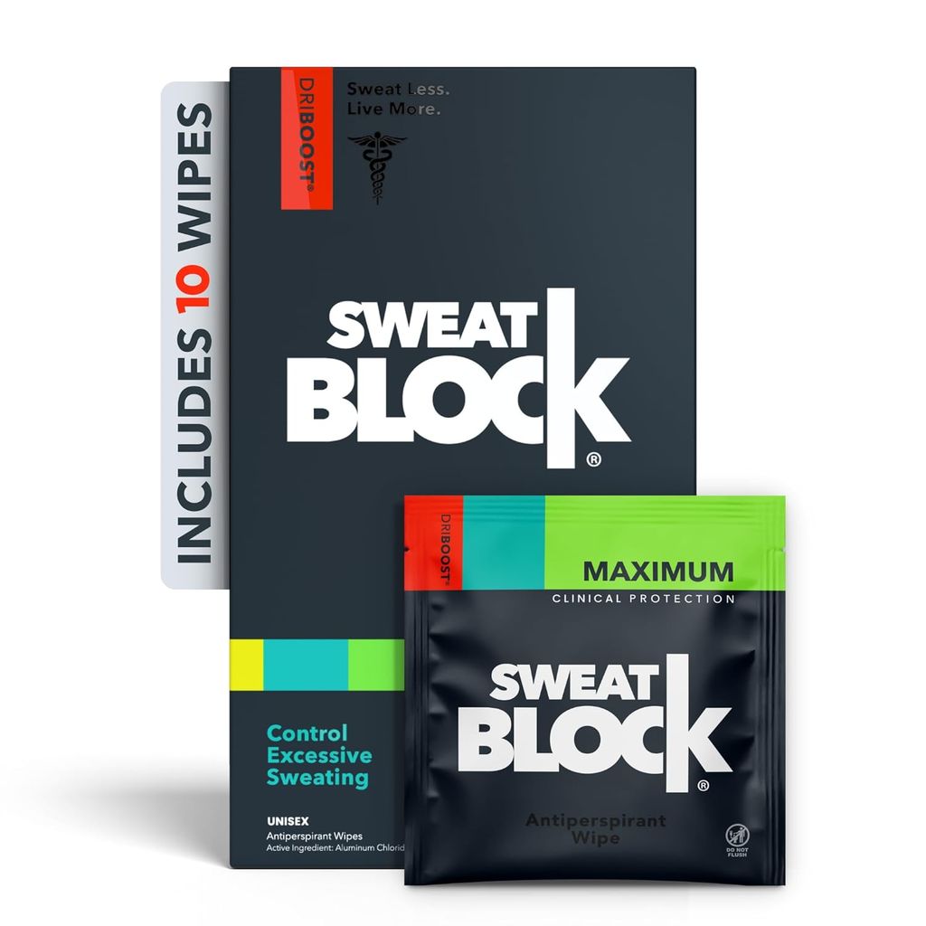 Sweet Block Antiperspirant Wipes