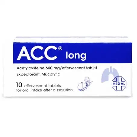 ACC Long 600mg Eff 10 Tab