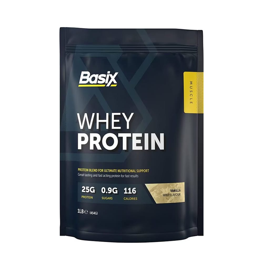 Basix Whey Protein Vanilla Whip 1 Lb