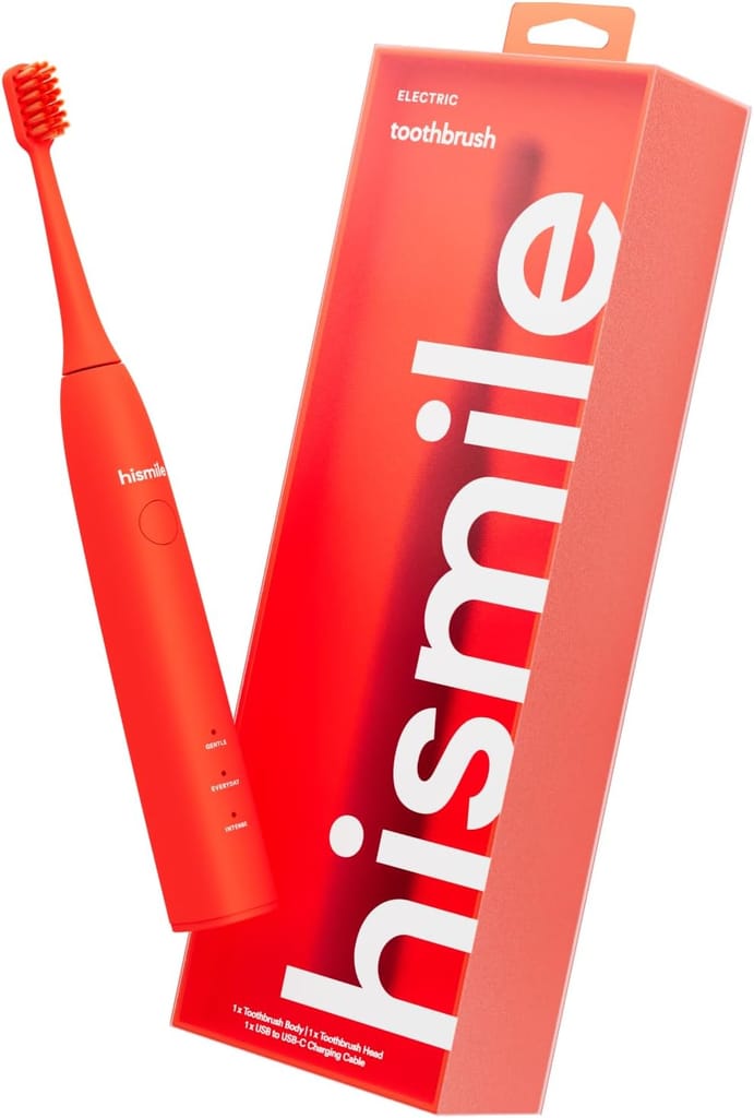 Hismile Bright Red Electric Toothbrush