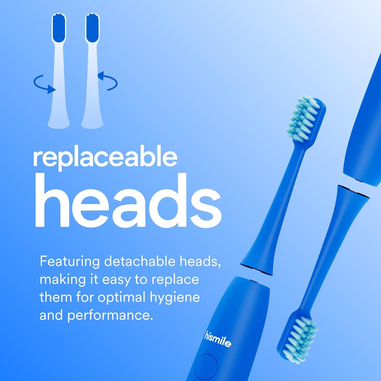 Hismile Bright  Blue Electric Toothbrush