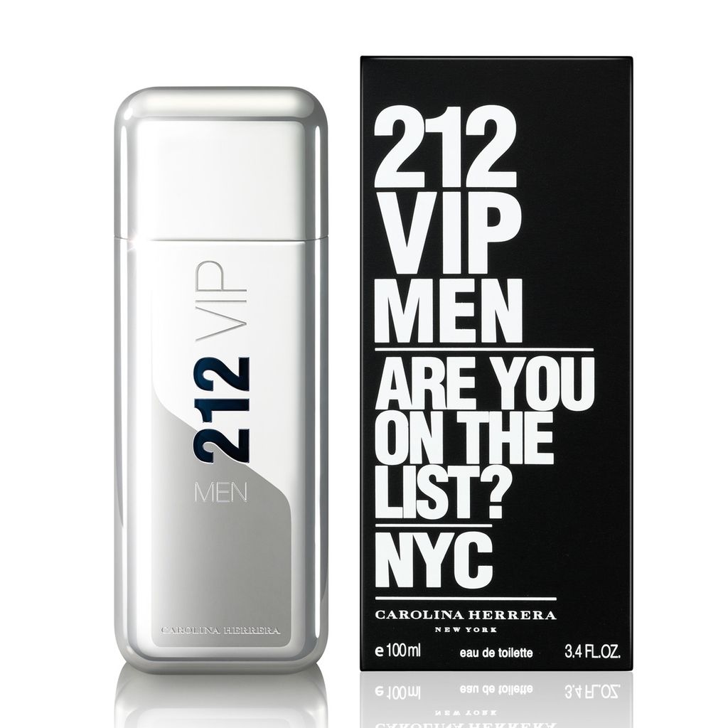 Carolina Herrera 212 Vip Men For Men Eau De Toilette 100ml