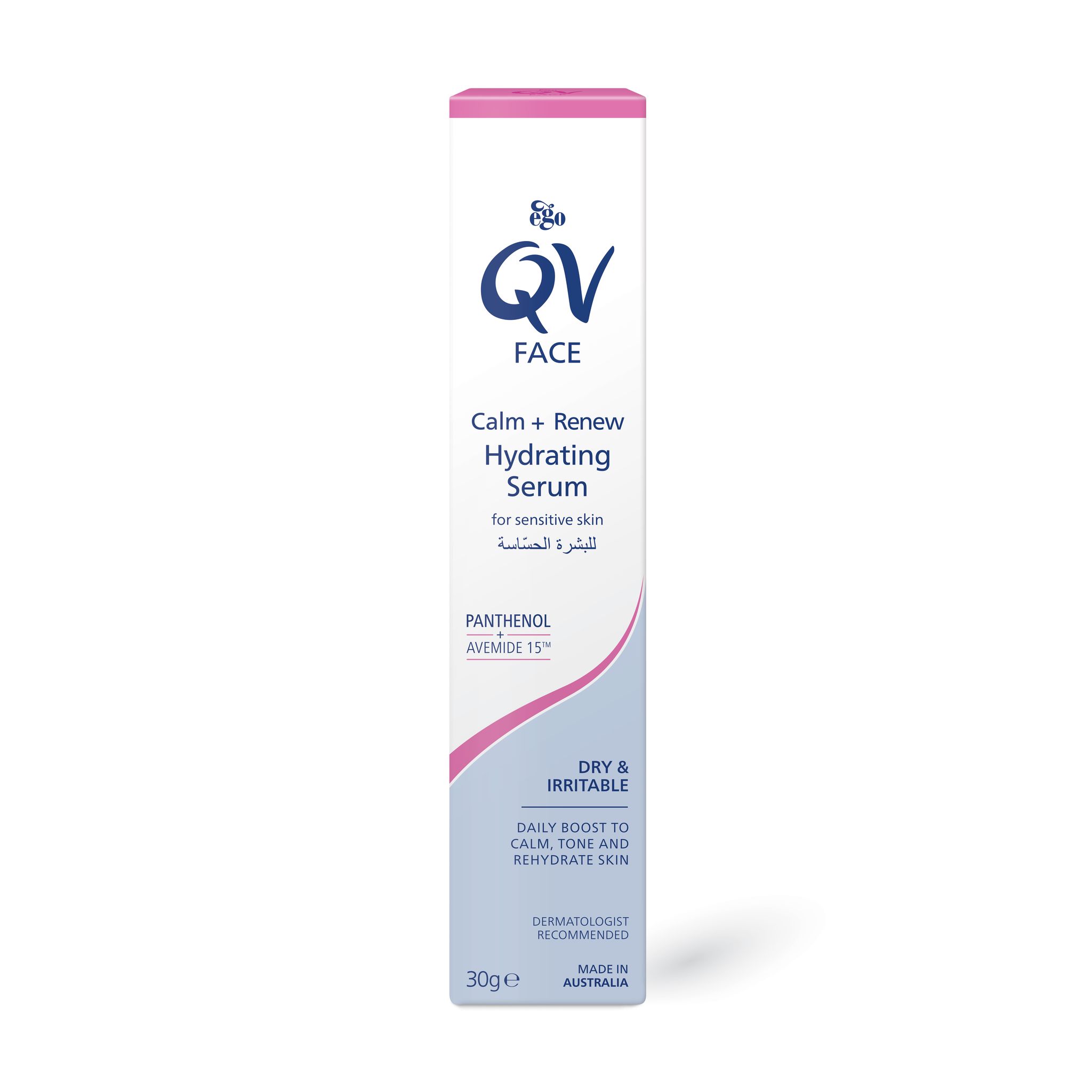 QV Face Calm + Renew Hydrating Serum 30g