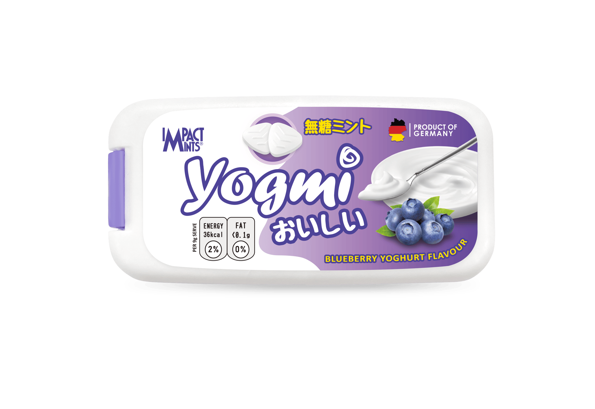 Impact Yogmi Blueberry Sf Mints 9G