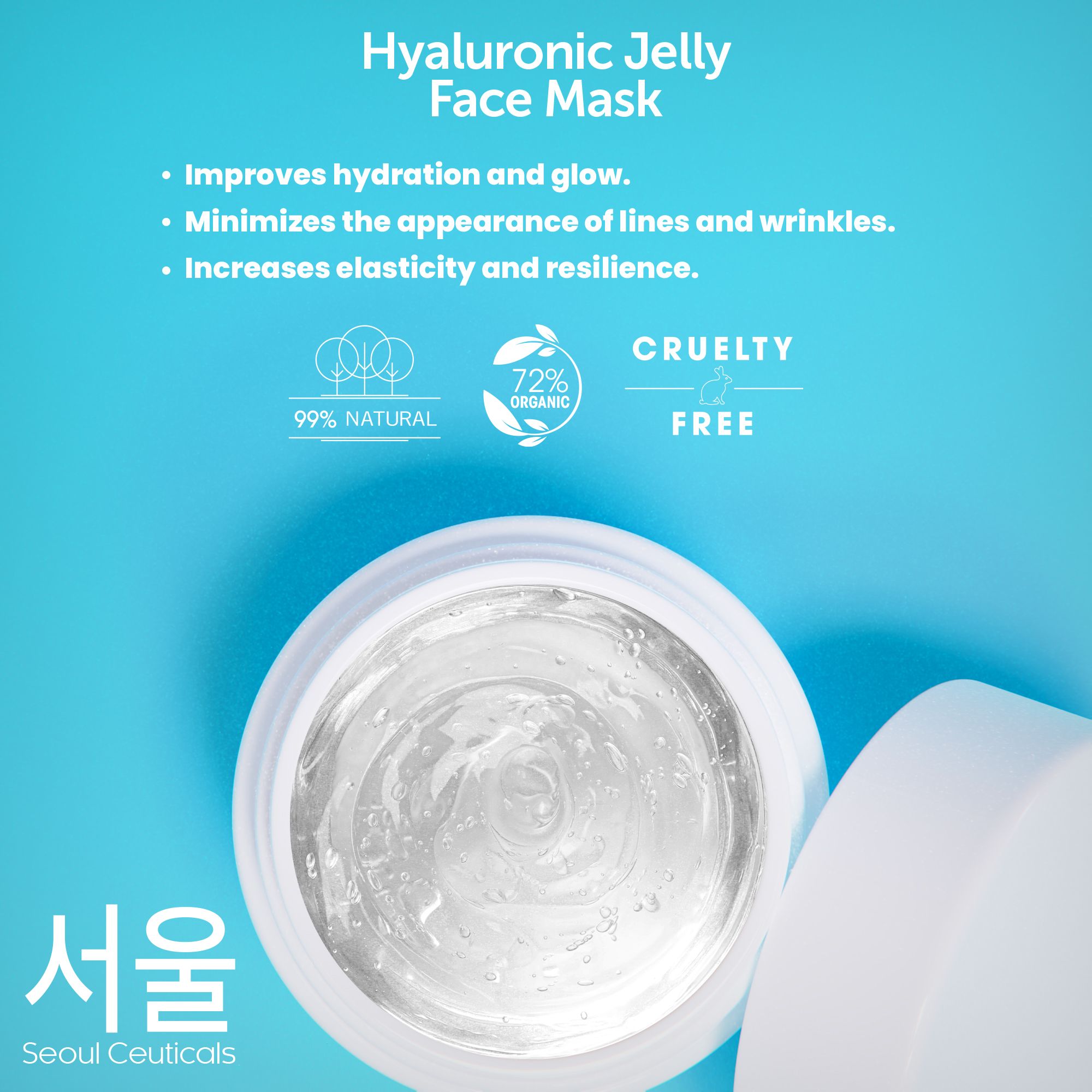 Seoul Ceuticals Hyaluronic Jelly Face Mask 60ml