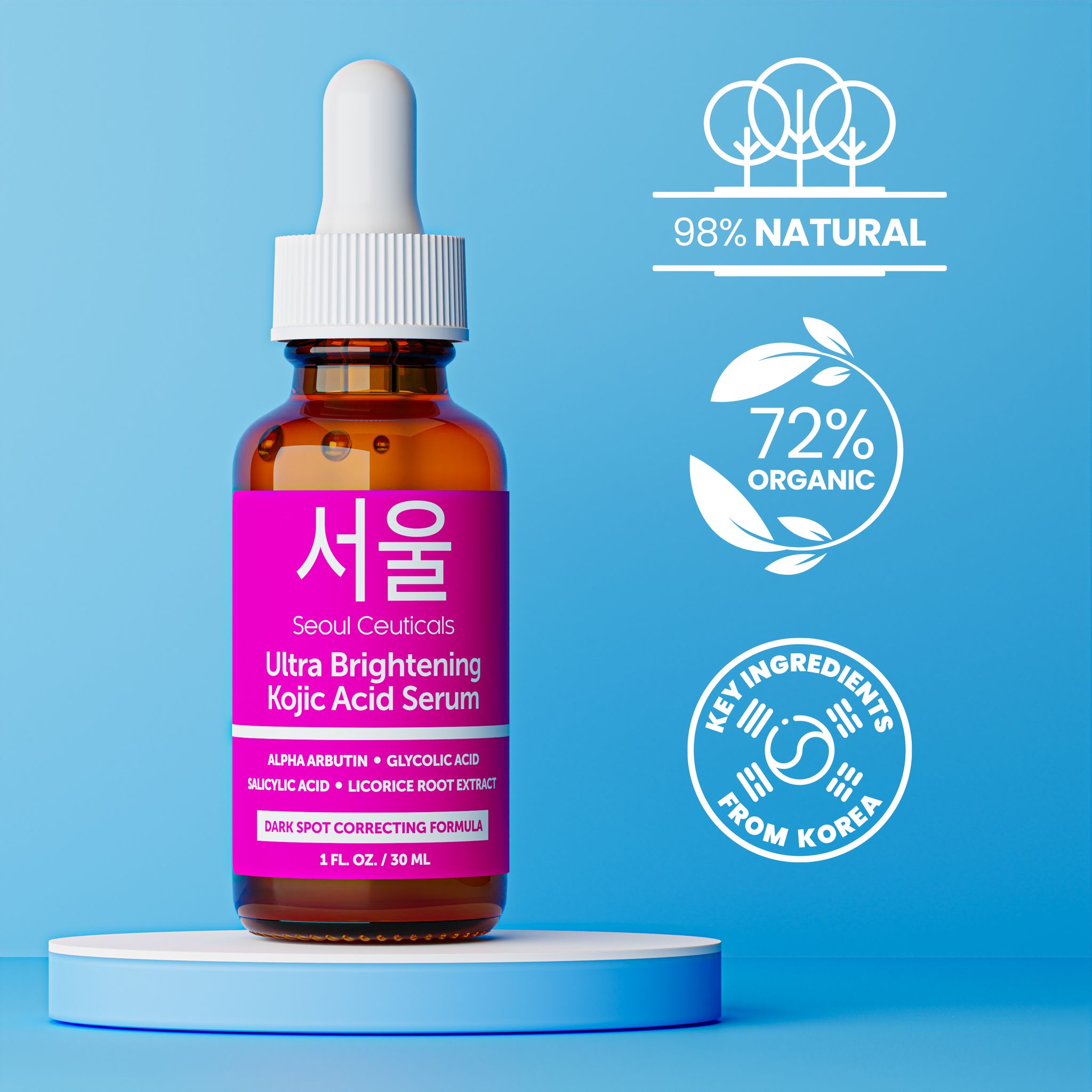 Seoul Ceuticals Ultra Brightening Kojic Acid Serum 30ml