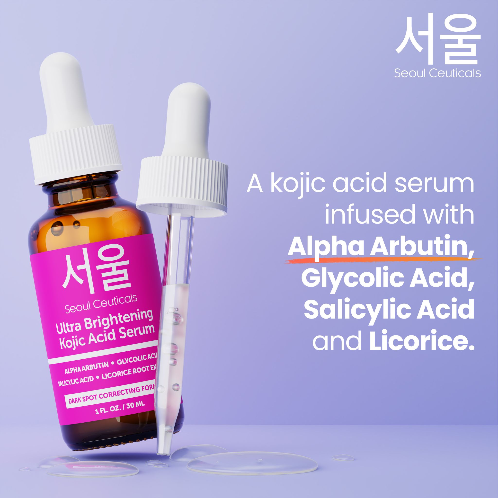 Seoul Ceuticals Ultra Brightening Kojic Acid Serum 30ml